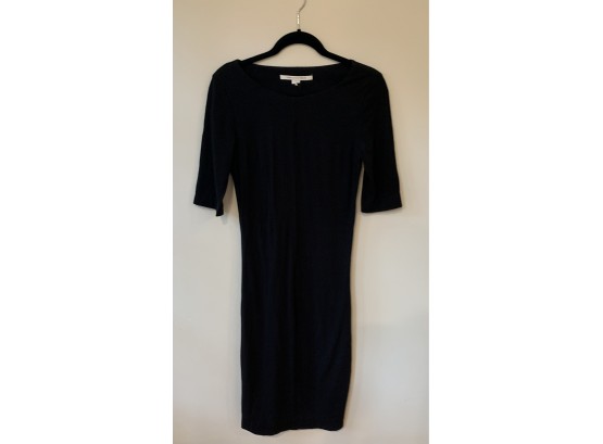 Diane Von Furstenberg Black Dress - Size Medium - Like New