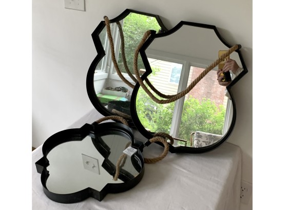 Set Of Three Decorative Mirrors