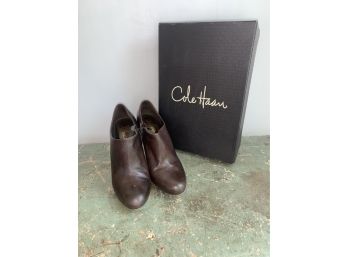 Cole Haan Women's Shoes Air Italia Bootie - Dark Chocolate - Size 9.5