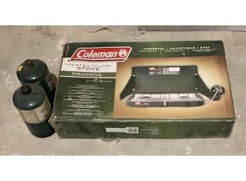 Coleman Perfectflow Stove And Extra Fuel