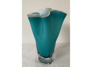 Vintage MCM Handkerchief Vase