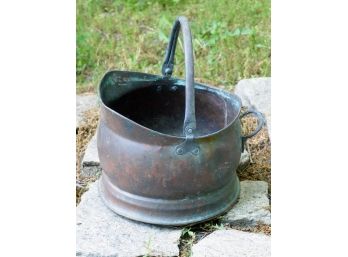 Vintage Copper Water Bucket