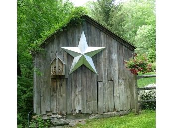 Large Galvanized Metal Barn Star