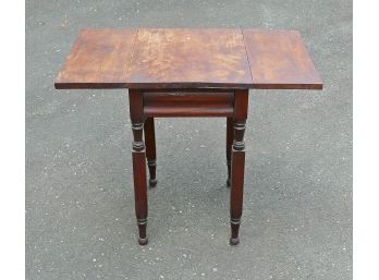 Antique Drop Leaf Side Table