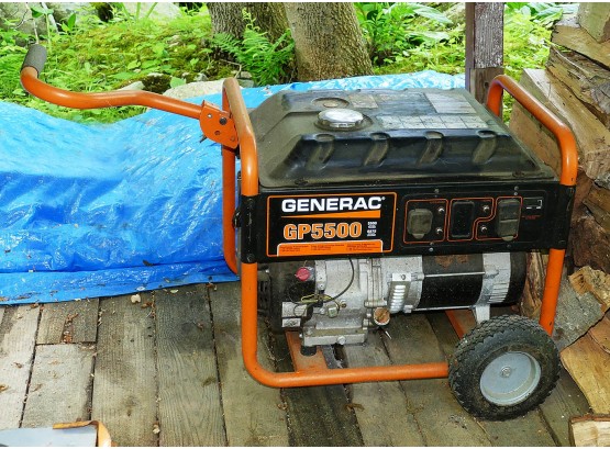 Generac GP5500 - 5,500-Watt Gasoline Powered Portable Generator