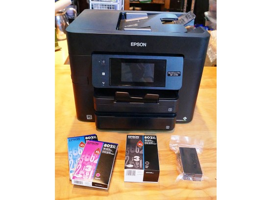 Epson WorkForce Pro WF-4740 All-in-One Wireless Color Inkjet Printer / Copier / Scanner