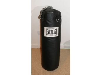 Everlast 40LB Punching Bag With Chain - 2 Pairs Of Gloves