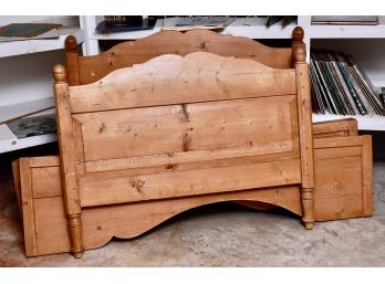 Antique Solid Wood Bed From The Yellow Monkey