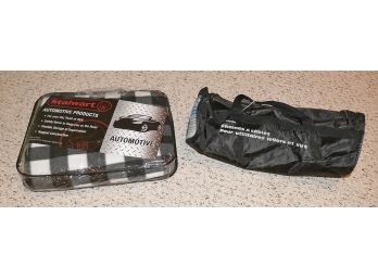 2 Unused Automotive Accessories - Stalwart Electric Blanket (Car Adapter) & Cable Chains (Truck/SUV)