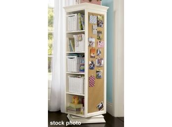 Pottery Barn Teen Display-It Rotating Bookcase With Mirror (Cost $799)