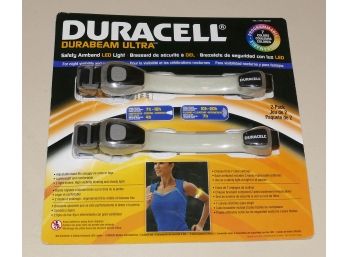 Duracell 2-Pack Of Safety LED Armbands - New