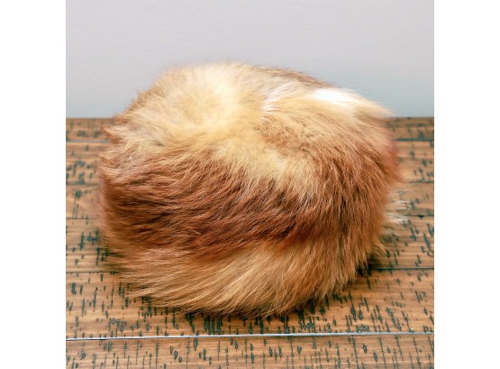 Vintage Authentic Fox Fur Hat