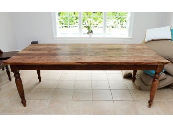 Nice Crate & Barrel Rustic Dining Table