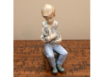 NAO By Lladro Porcelain - A Friend In Need (1987)