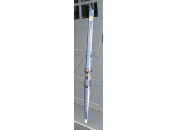 Fischer Crown Cross-Country Skis (200cm) With Gipron 135cm Poles