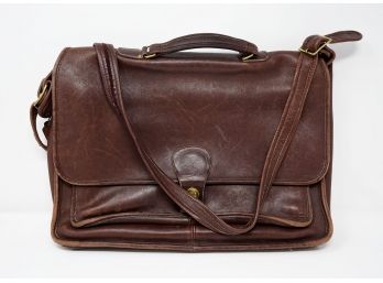 Authentic Vintage Coach Leather Messenger Bag