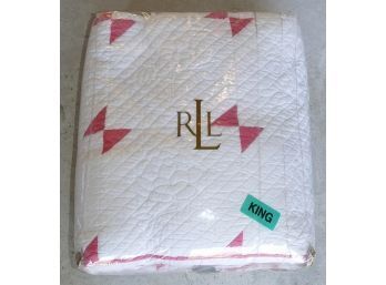 New In Package - Ralph Lauren King Size Cotton Quilt