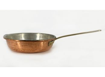 10.75' Hammered Copper Frying Pan/Skillet - Made In Italy