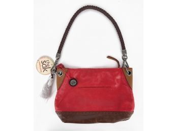 The Sak Indio Red Leather Hobo - Never Used With Tags Attached (Retail $149)