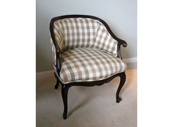 Upholstered Bergère Arm Chair