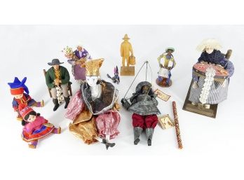 Lot Of 10 Figurines From All Over The World