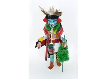 Navajo Kachina Doll With Lucite Case