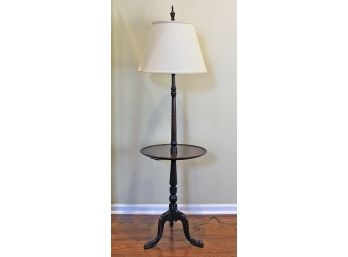 Vintage Regency-Style Table Floor Lamp