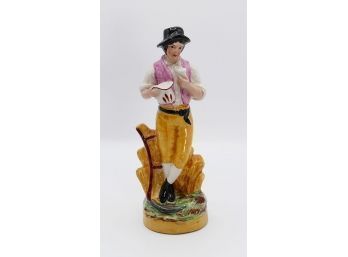 Antique Staffordshire Ware Porcelain Male Figurine