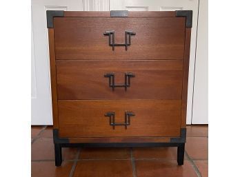 Pier 1 Imports Indonesian 3 Drawer Wood Chest