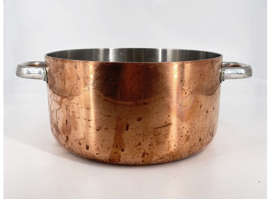 Copper Stockpot With Handles