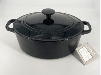 Cuisinart CI755-30 Chef's Classic Enameled Cast Iron 5-1/2 Quart Oval Covered Casserole - Unused With Tag