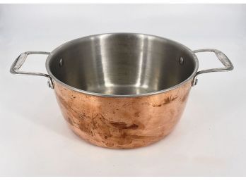 Copper Stockpot With Handles