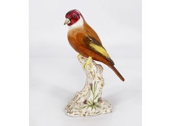 Royal Worcester #2667 Bone China Goldfinch Bird Figurine