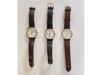 3 Timex Indiglo Watches