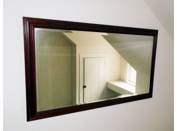 Antique Wall Mirror With Wood Frame