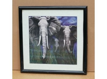 Elephant Print By Betsey Burhans Fowler