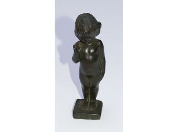 Gorham Founders Bronze Sculpture - Child
