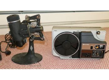 Two Bell & Howell Film Projectors - 8mm And 16mm