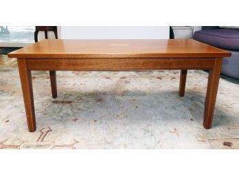 Inlaid Solid Wood Coffee Table