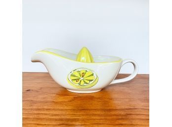 Vintage Ceramic Lemon Juicer - Portugal