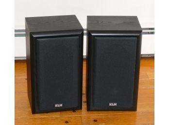 Pair Of KLH Pro 21 Bookshelf Speakers - In Black