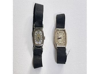 2 Antique Watches - Gruen & Schwarz W.