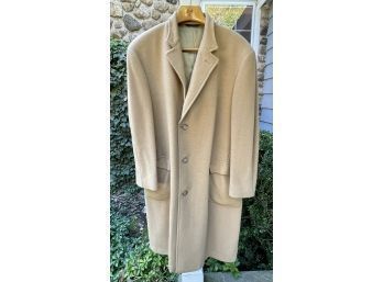 Brooks Brothers Camel Hair Coat - Size 44R