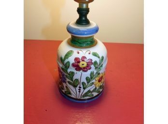 Small Floral Ceramic Lamp