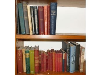 Old Book Lot - Alice In Wonderland, Stevenson, Emerson, Andersen, Ivanhoe, Huckleberry Finn, Etc