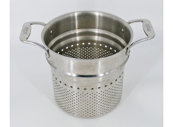 All-Clad Stainless Steel 7 Qt. Pasta Colander Insert