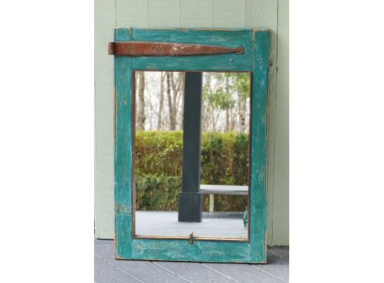 Antique Shutter Converted Into A Mirror - Needham & Reed