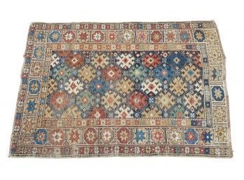 Vintage Hand Knotted Wool Rug - 36.5' X 52.5'