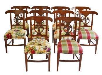 Set Of 10 French Provincial Dining Chairs - Original Cost $1000 Each ($10,000)