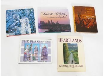 5 Travel Books - Kansas City, Midwest, Heartlands